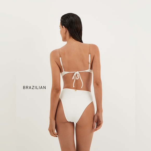 VIX Firenze Gigi Hot Pant Bottom, Size Large, $108 - Picture 9 of 12